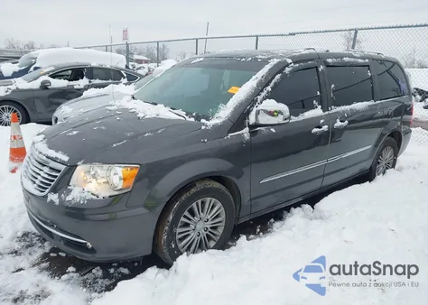 2016 Chrysler Town & Country Touring-L Anniversary Edition from USA, damaged, VIN 2C4RC1CG0GR188385